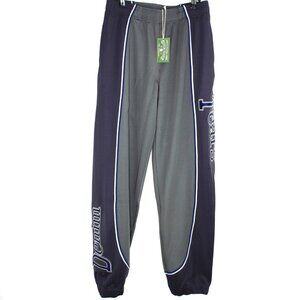 Denim Tears Mens Medium 30 x 33 Y2K Style Spell Out Track Pants NEW O960